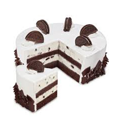 "Oreo Chocolate Ice Cream Cake - 1kg (Cream Stone) - Click here to View more details about this Product